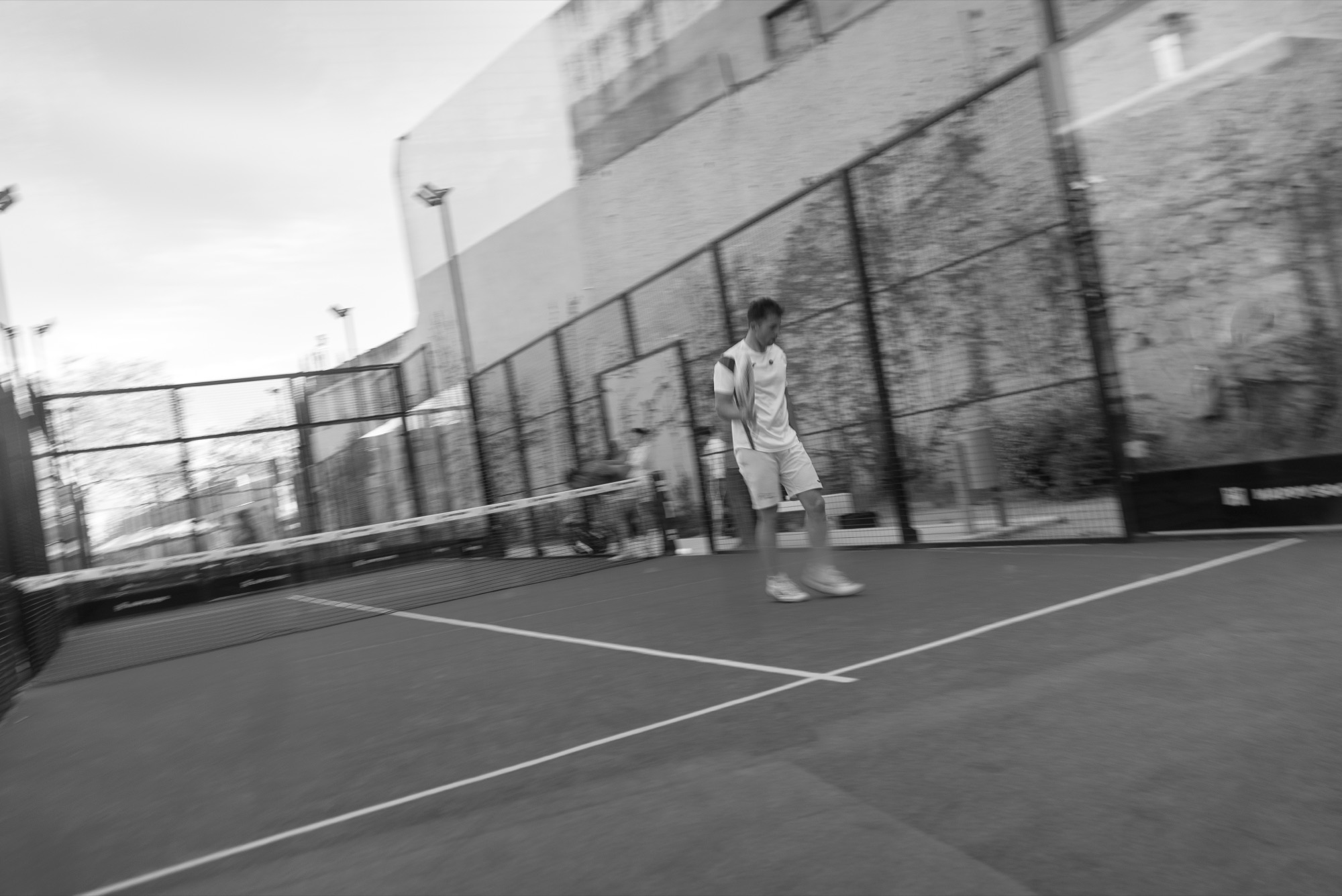 Pista de pádel 20×6 en Pádel Tibidabo, sede del Open 01 Barcelona del SOLO Padel Tour